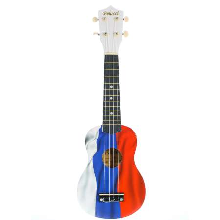 Игрушка музыкальная Belucci Российский флаг укулеле