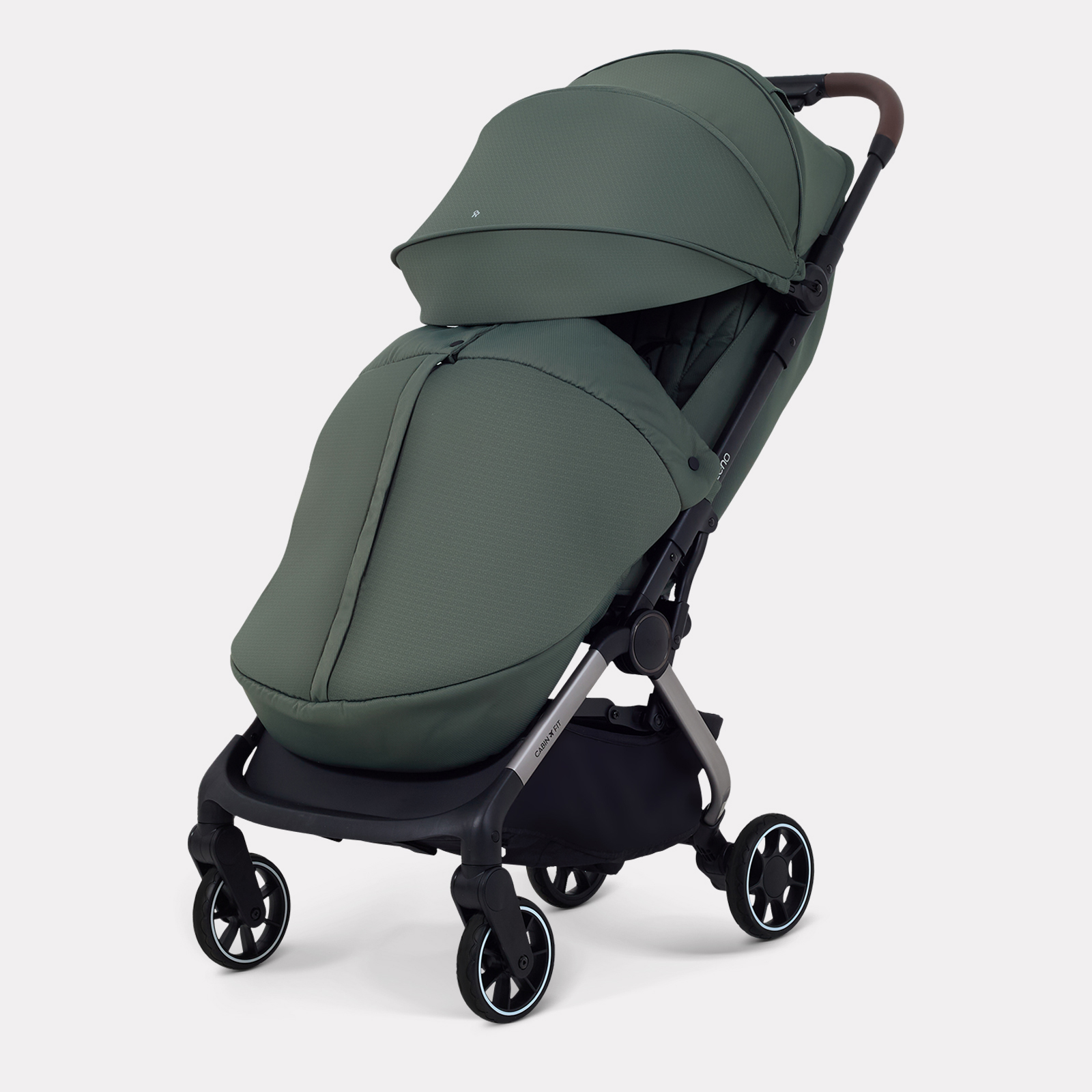 Коляска прогулочная Rant Zeno зеленый - фото 3