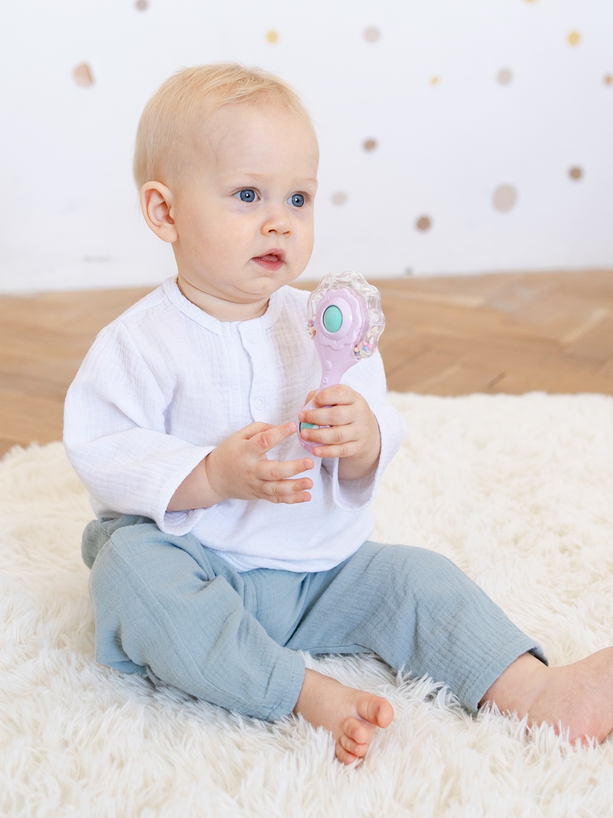 Игрушка STELLAR погремушка Развивающая игрушка - фото 4