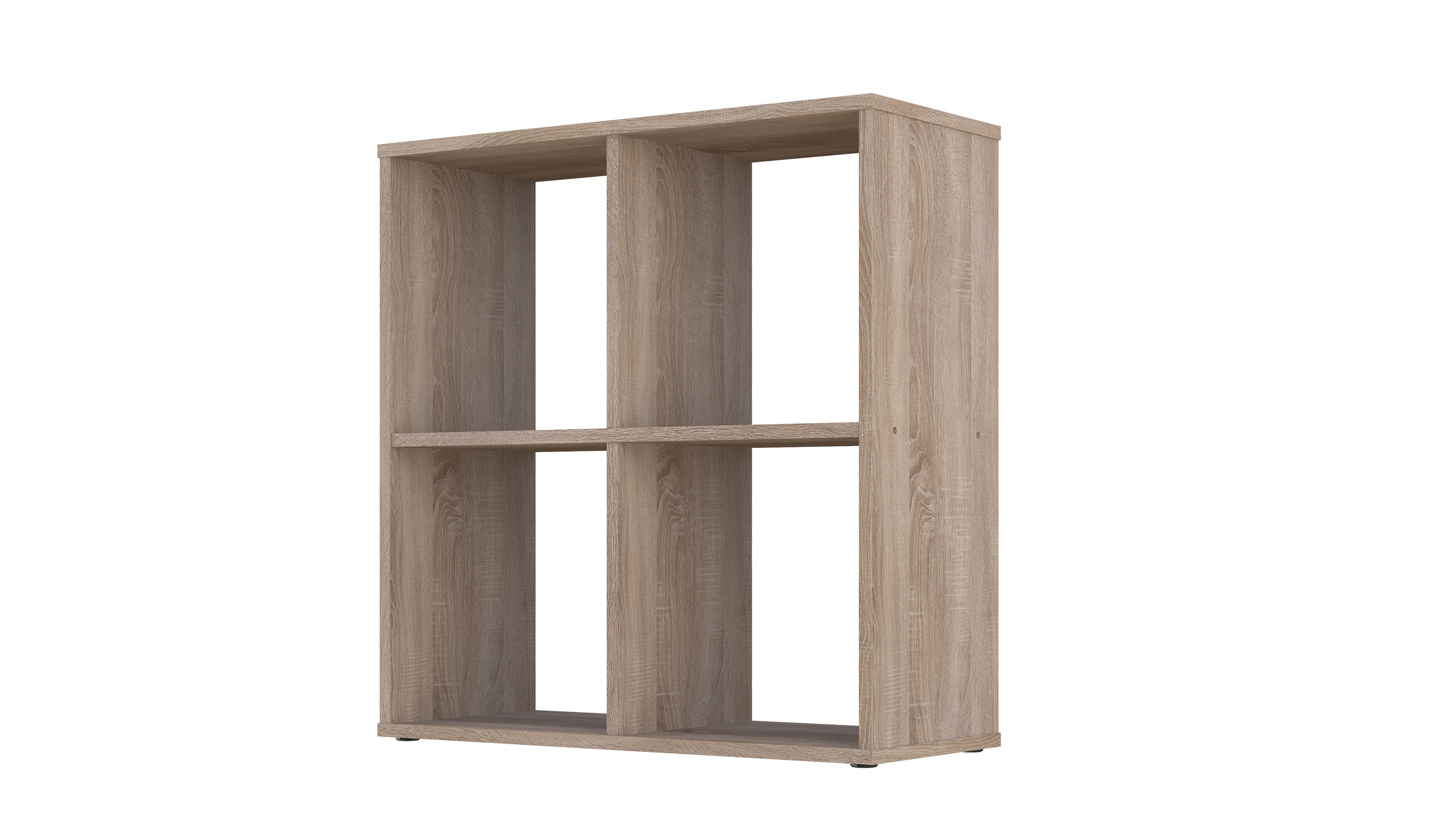 Стеллаж для игрушек и книг Polini Home Smart 4 секции дуб - фото 6