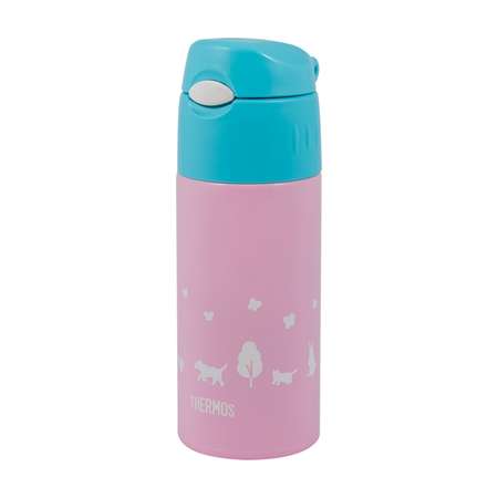 Детская термокружка/термос THERMOS 400 мл. FHL-401F розовая