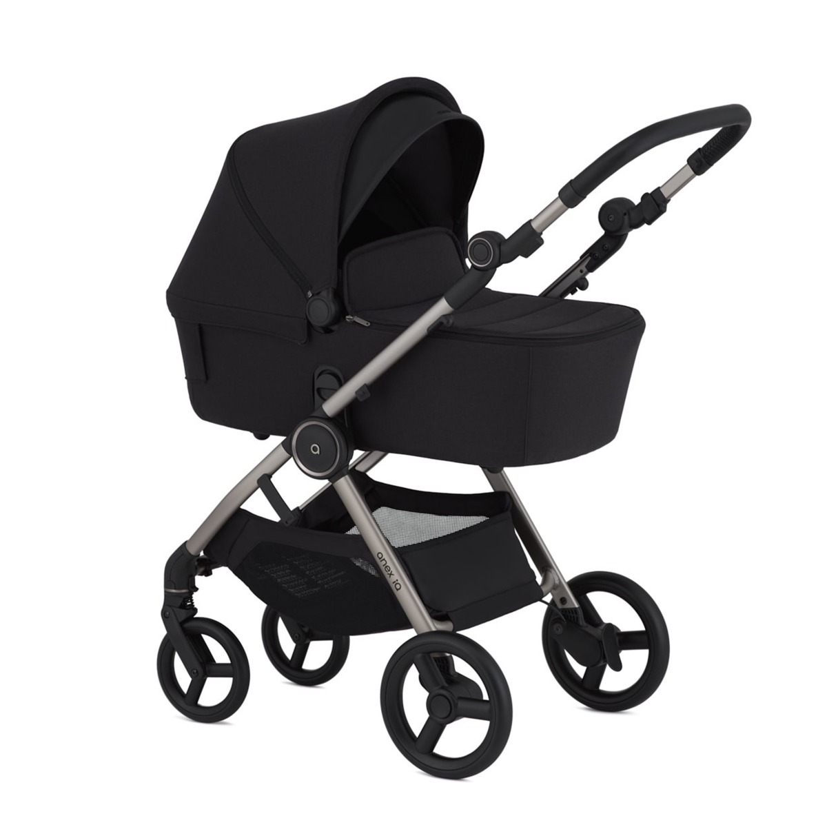 Коляска 2в1 Anex IQ Premium 2025, Darke черный - фото 5