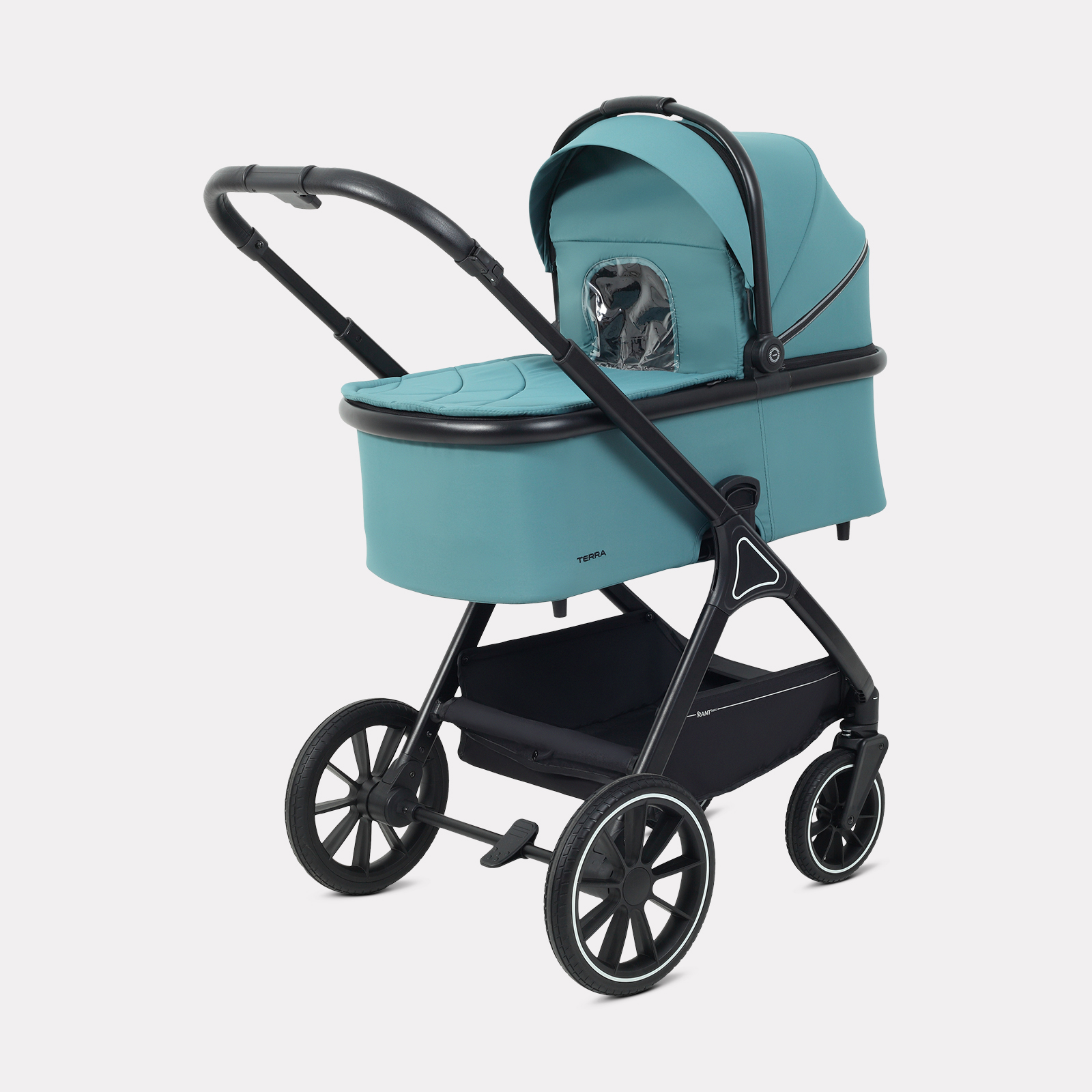 Коляска 2в1 Rant Basic Terra 2в1 голубой - фото 3