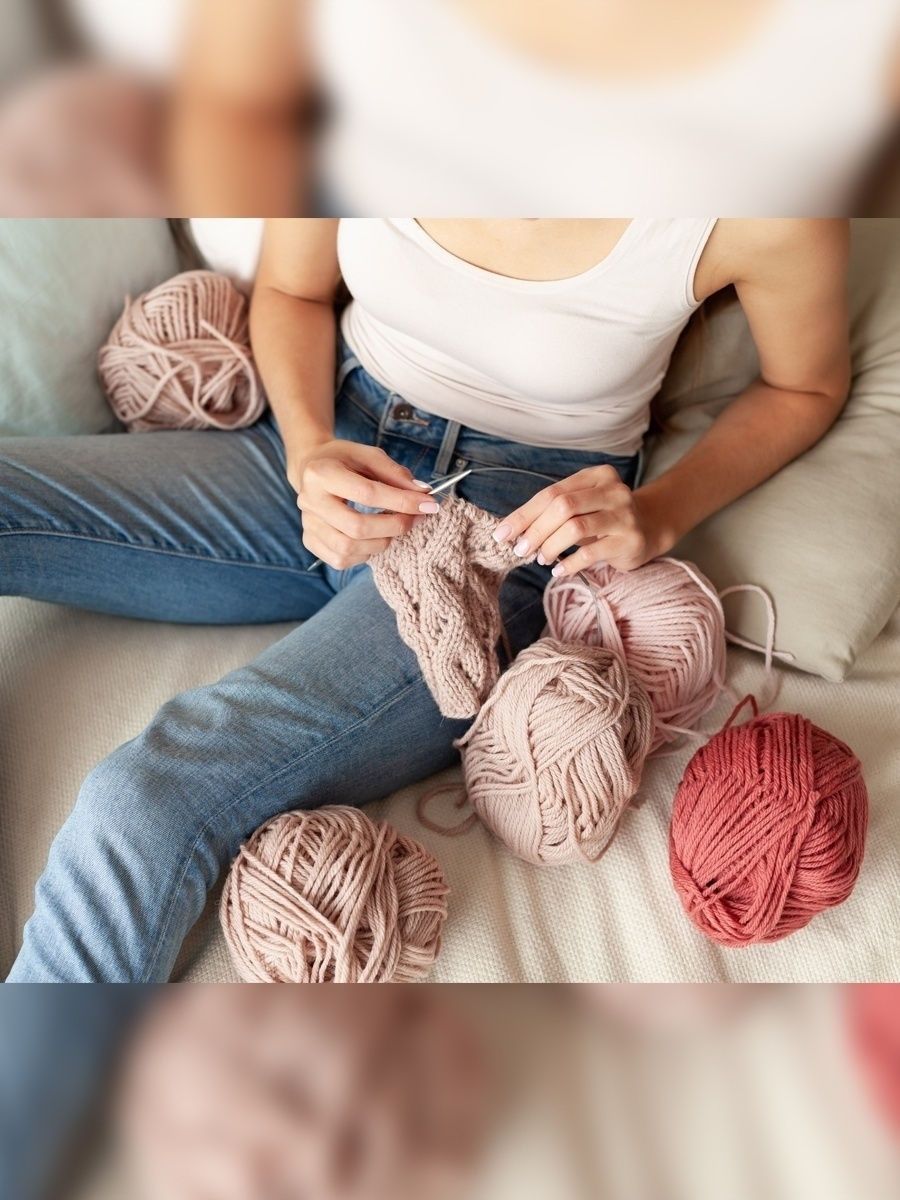 Пряжа Astra Premium Персефона шерстяная 100 г 100 м 02 черный 3 мотка - фото 10