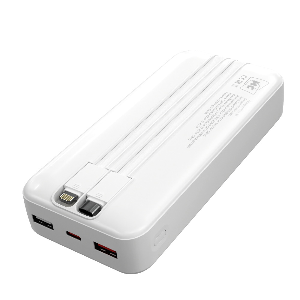 Внешний аккумулятор 20000mAh More Choice PB35-20 White - фото 4