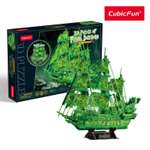 Пазл CubicFun Корабль Летучий Голландец 3D