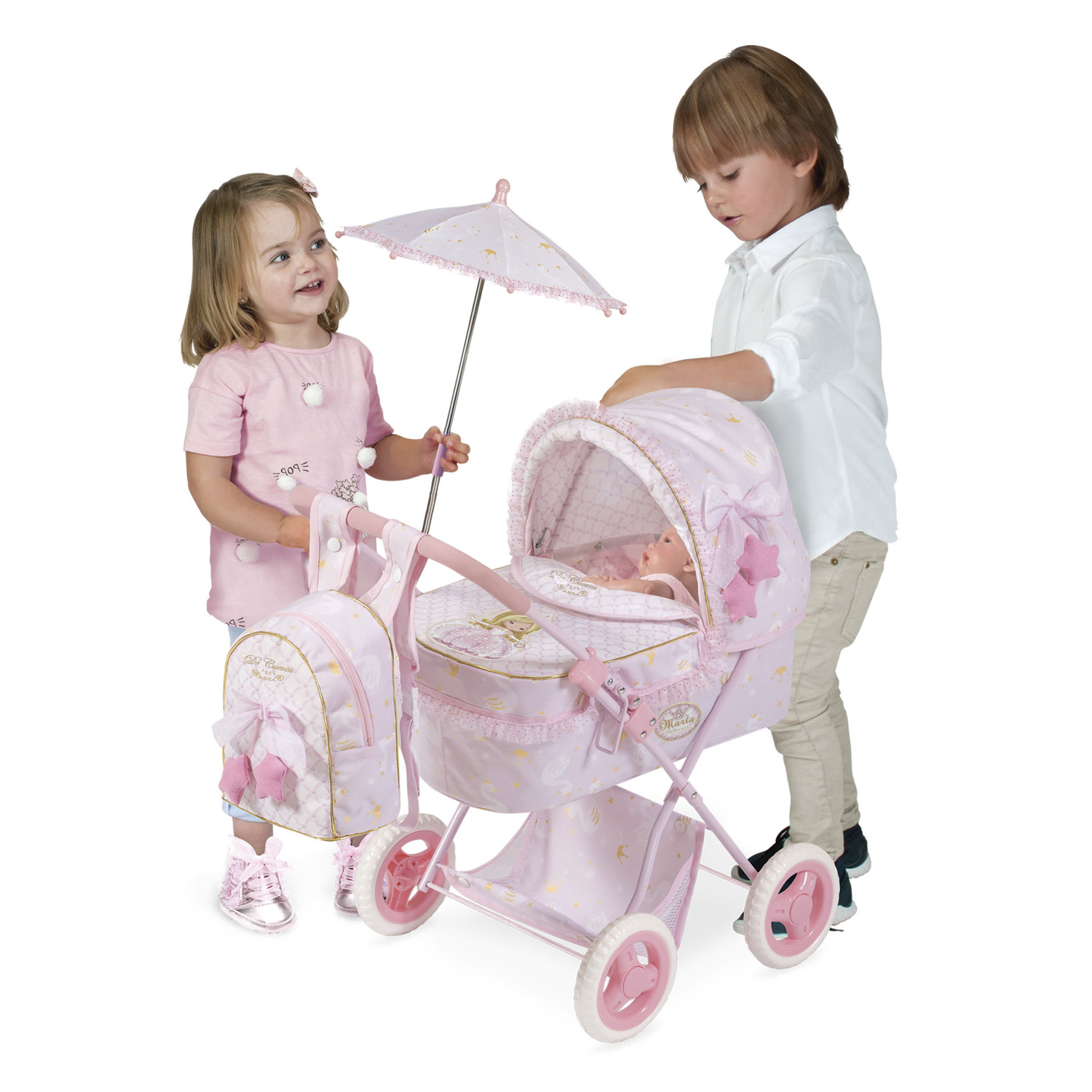 Коляска-люлька для кукол DeCuevas Toys 85028 - фото 5