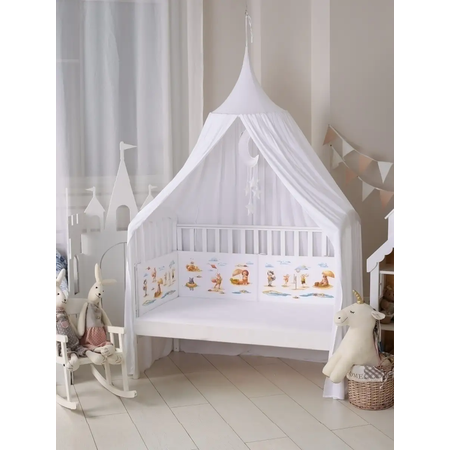 Бортик в кроватку Dr. Hygge HG210301/Оранжевый_пляж