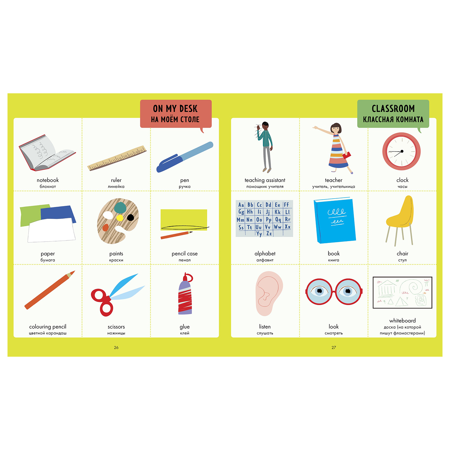 Книга Clever Hello English Я знаю 500 английских слов Визуальный словарь - фото 5