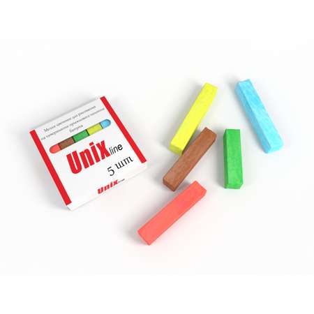 Мел сухой UNIX line 5 шт.