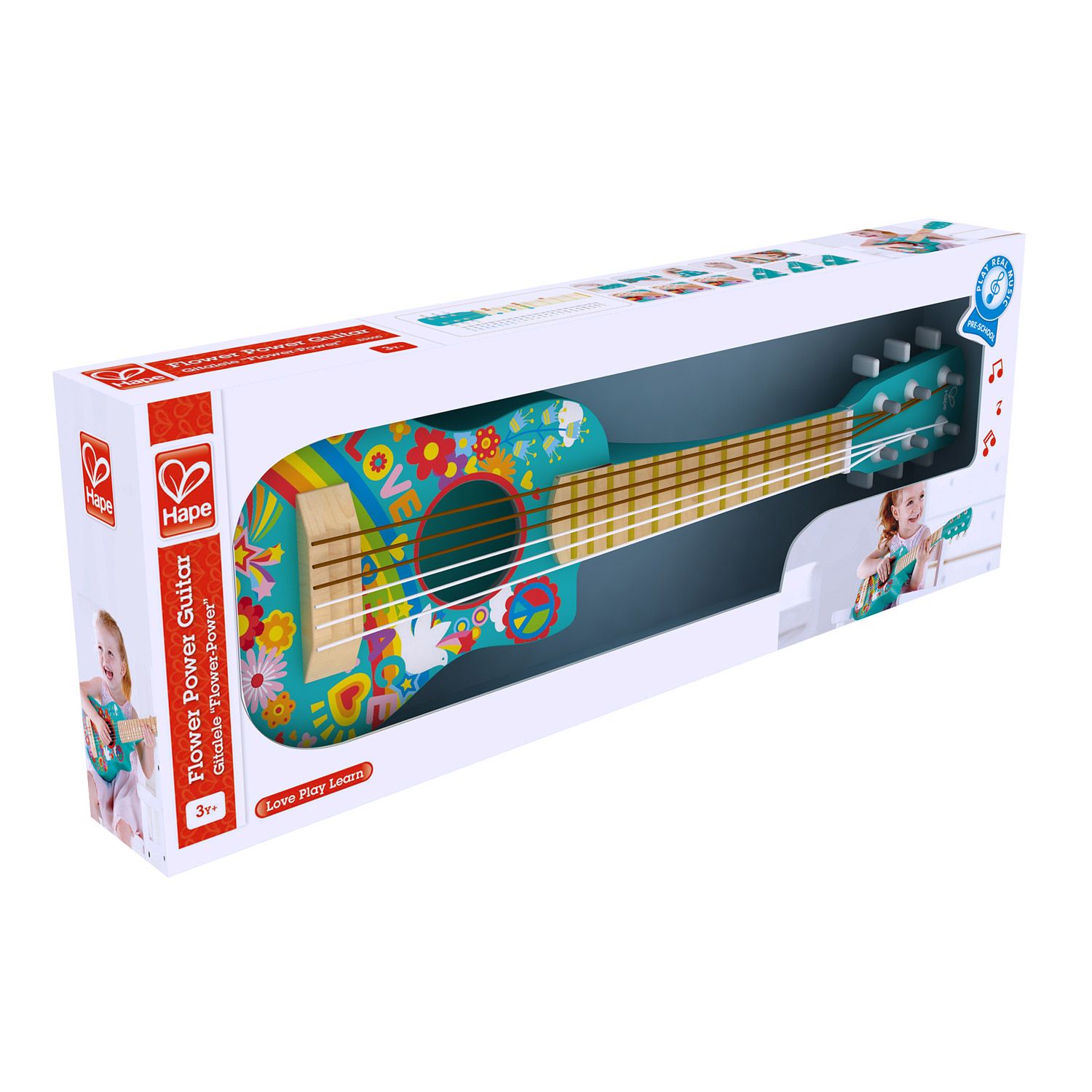 Игрушка музыкальная Hape Цветы гитара - фото 10