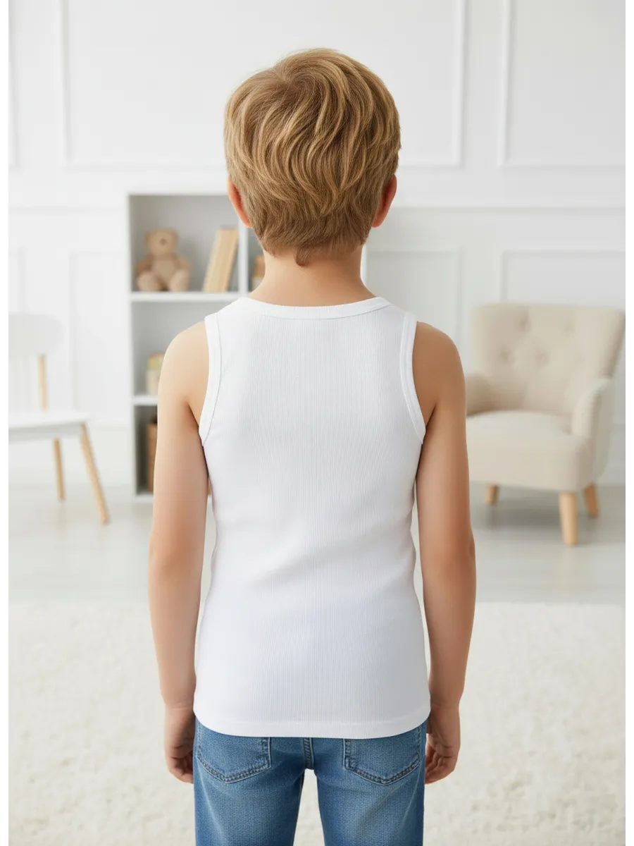 Майка Linas baby 1373-10 Белый - фото 4