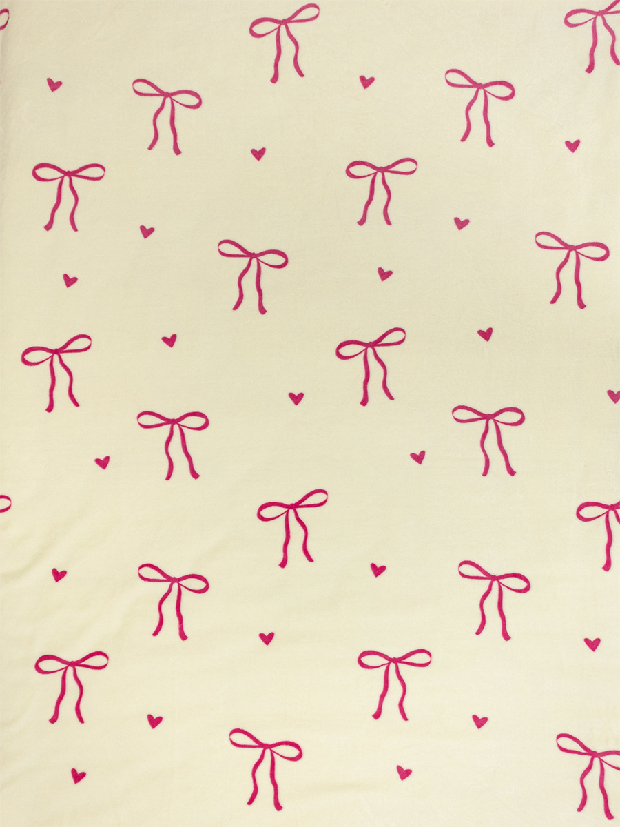 Покрывало BRAVO Бантики 150 x 200 см велсофт - фото 5