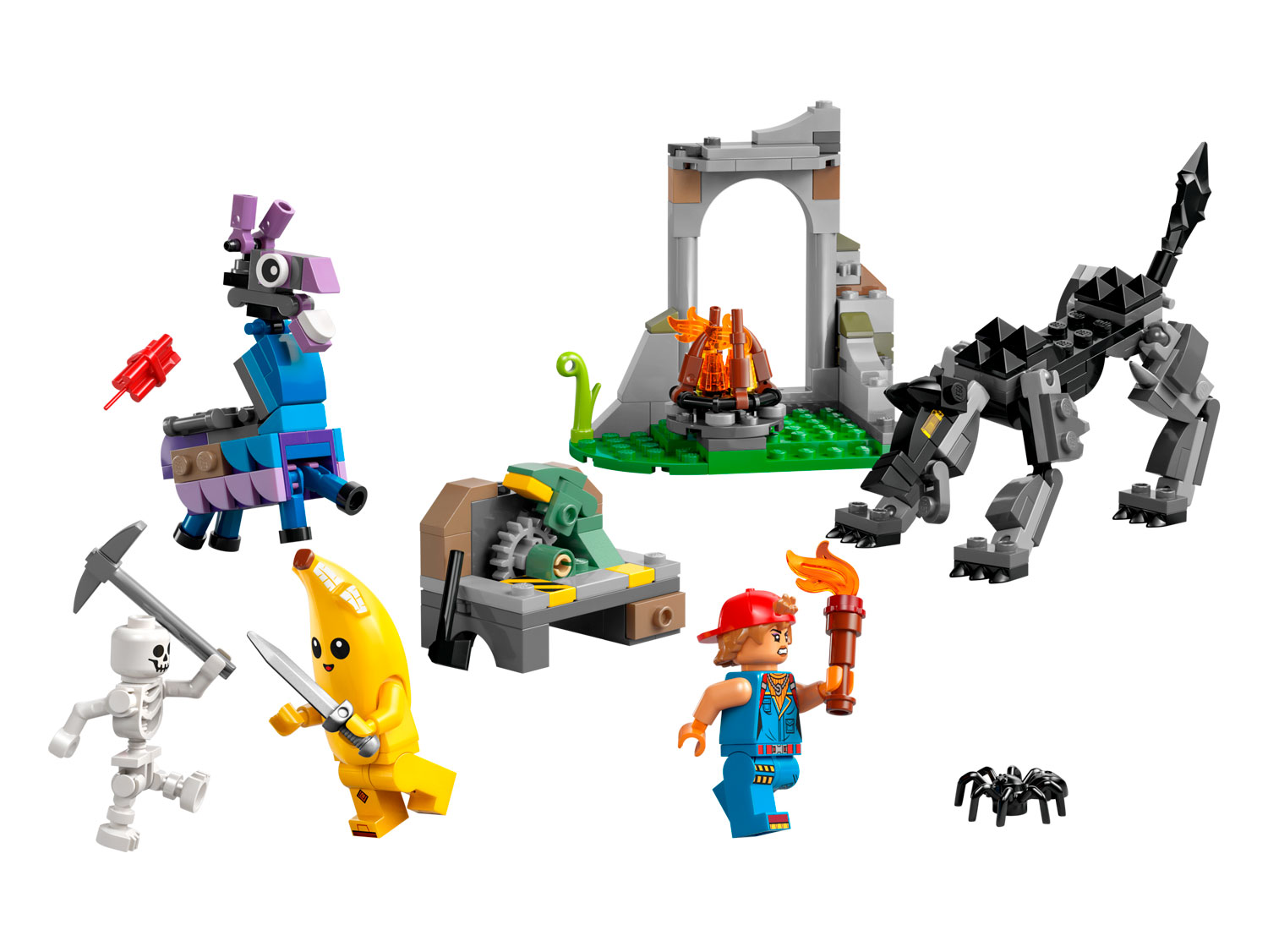 Конструктор LEGO Fortnite Лагерь Пили и Спаркплаг 77075 250 дет. - фото 2