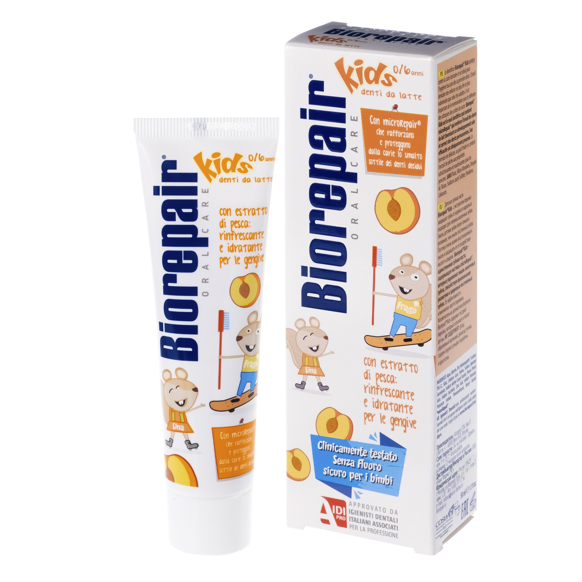 Зубная паста Biorepair без фтора - фото 1