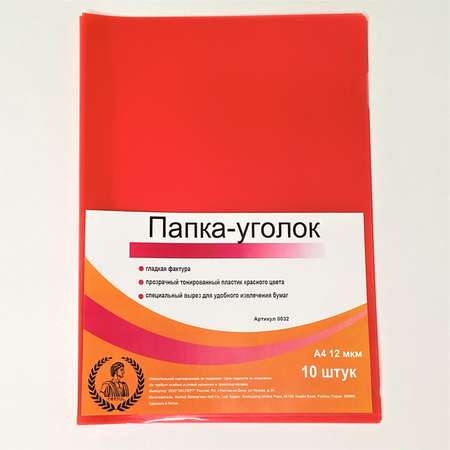 Папка-уголок Консул А4