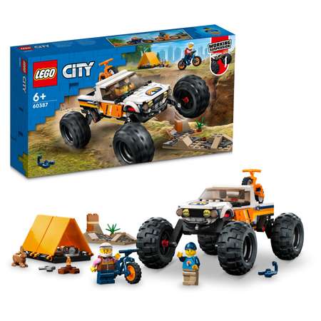 Конструктор LEGO City Приключения внедорожника блочный