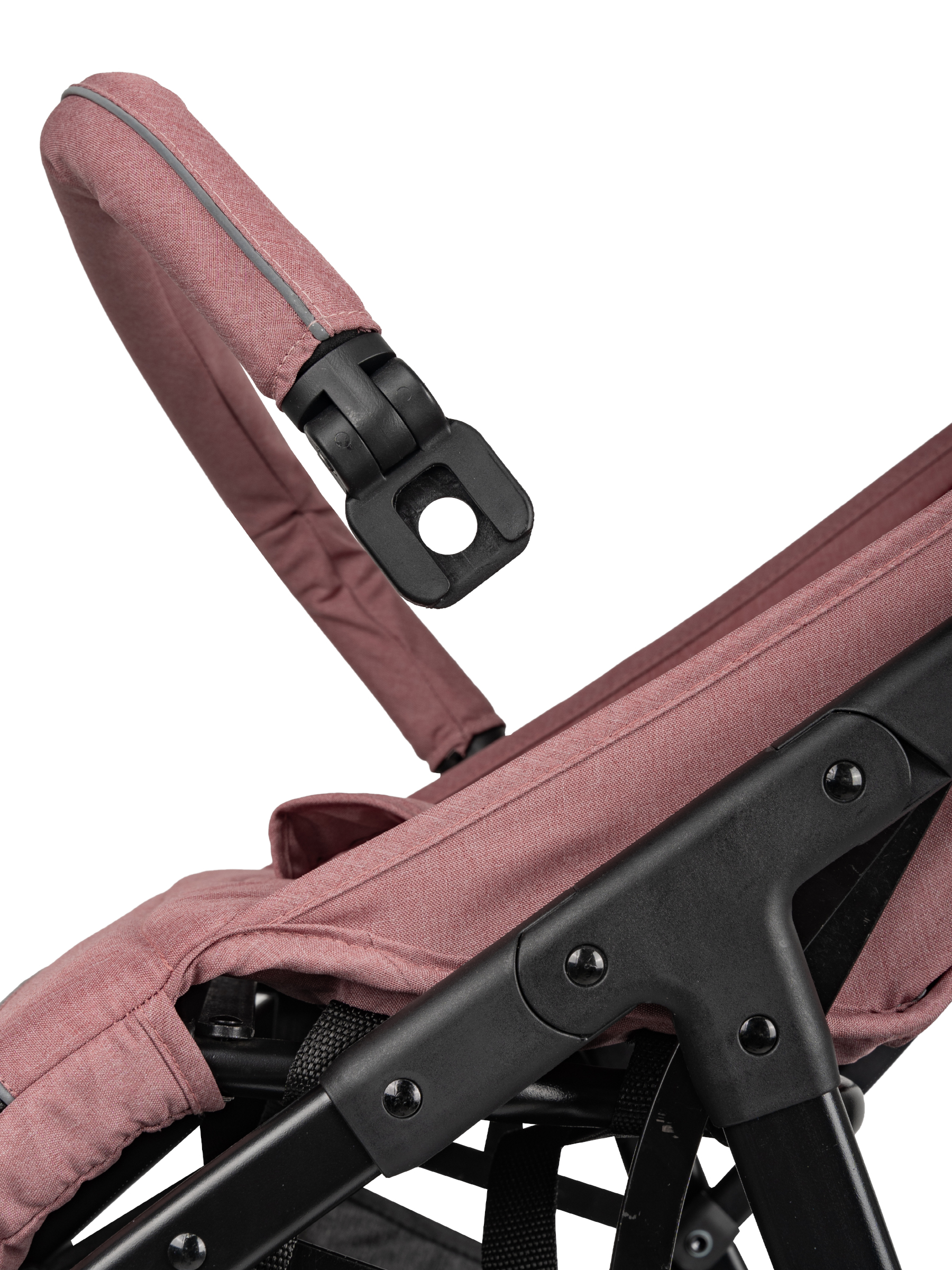 Коляска прогулочная Indigo Frost для путешествий розовый розовый - фото 22