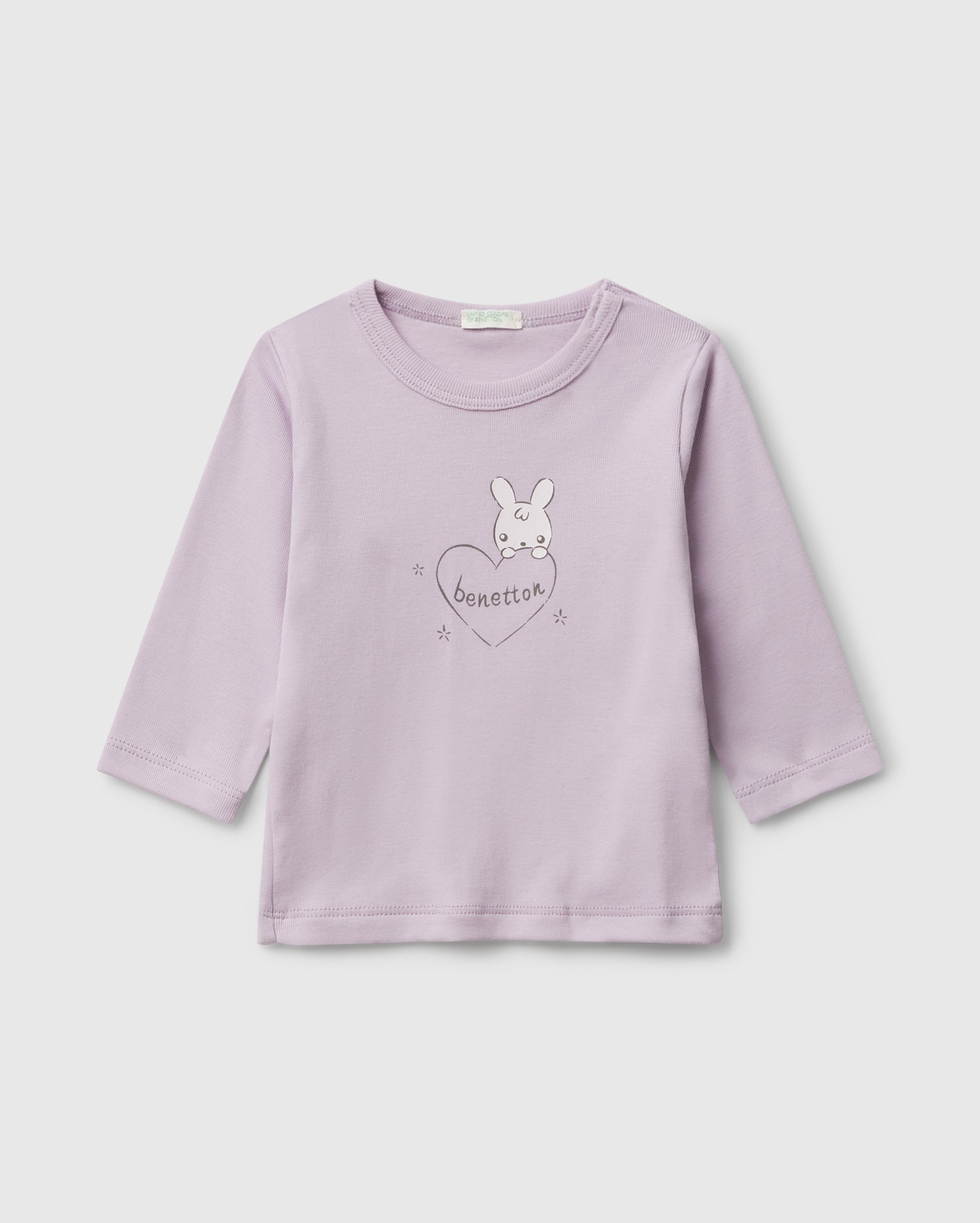 Лонгслив United Colors of Benetton 25A_3I9WA106M_0W1 - фото 1