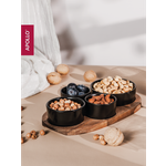 Менажница с подставкой APOLLO 4 предмета