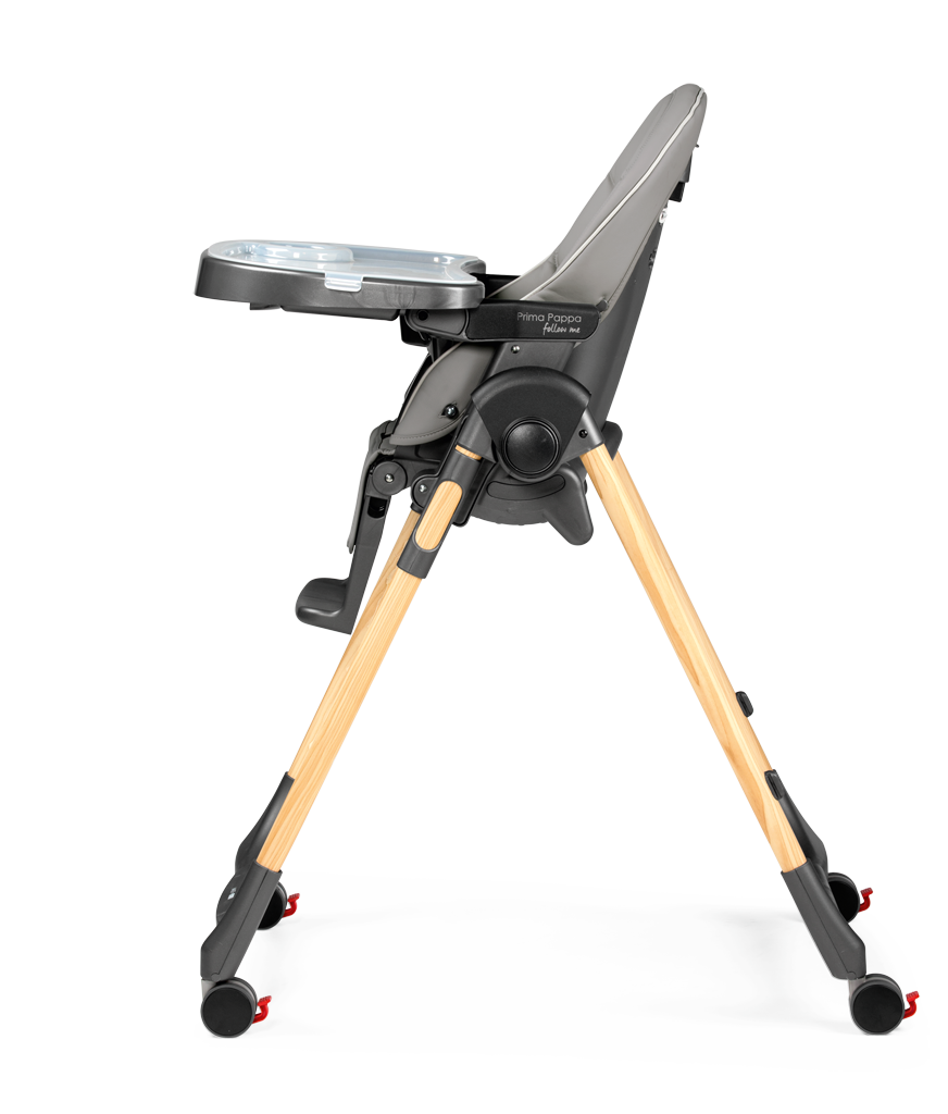 Стульчик для кормления Peg-Perego Prima Pappa Follow Me серый - фото 20