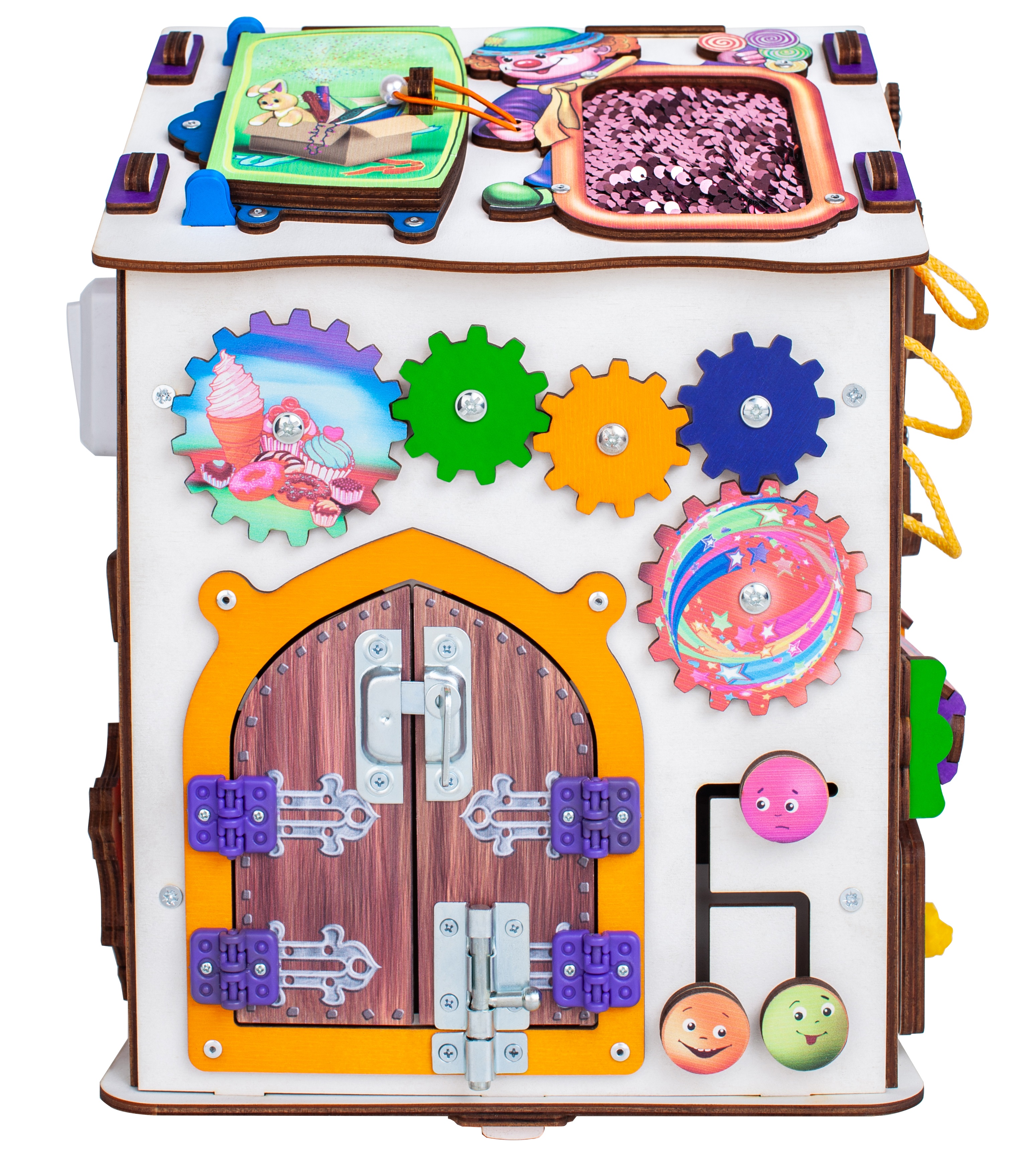 Игрушка Jolly Kids бизиборд Карусель - фото 7