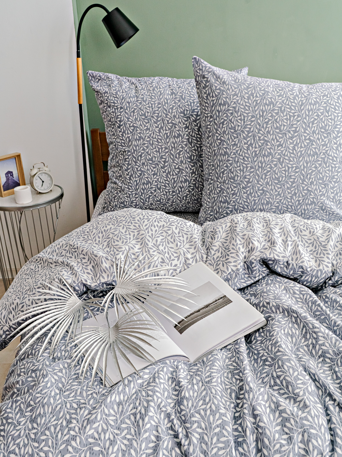 Комплект постельного белья LOVEBERRY Пастораль двуспальный 4 предм. - фото 13