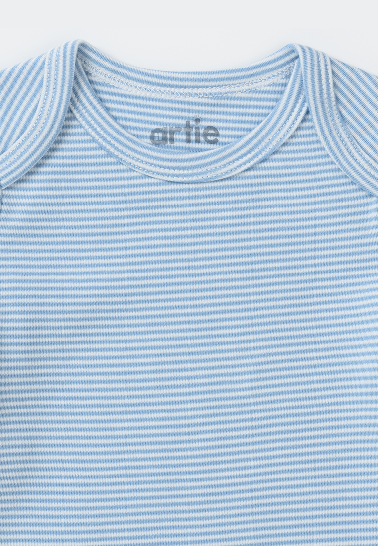 Боди 2 шт artie S25B19BK2-1485M/Белый-синий - фото 3