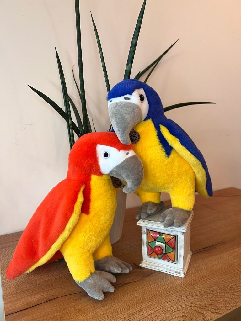 Мягкая игрушка Lapkin Попугай - фото 5