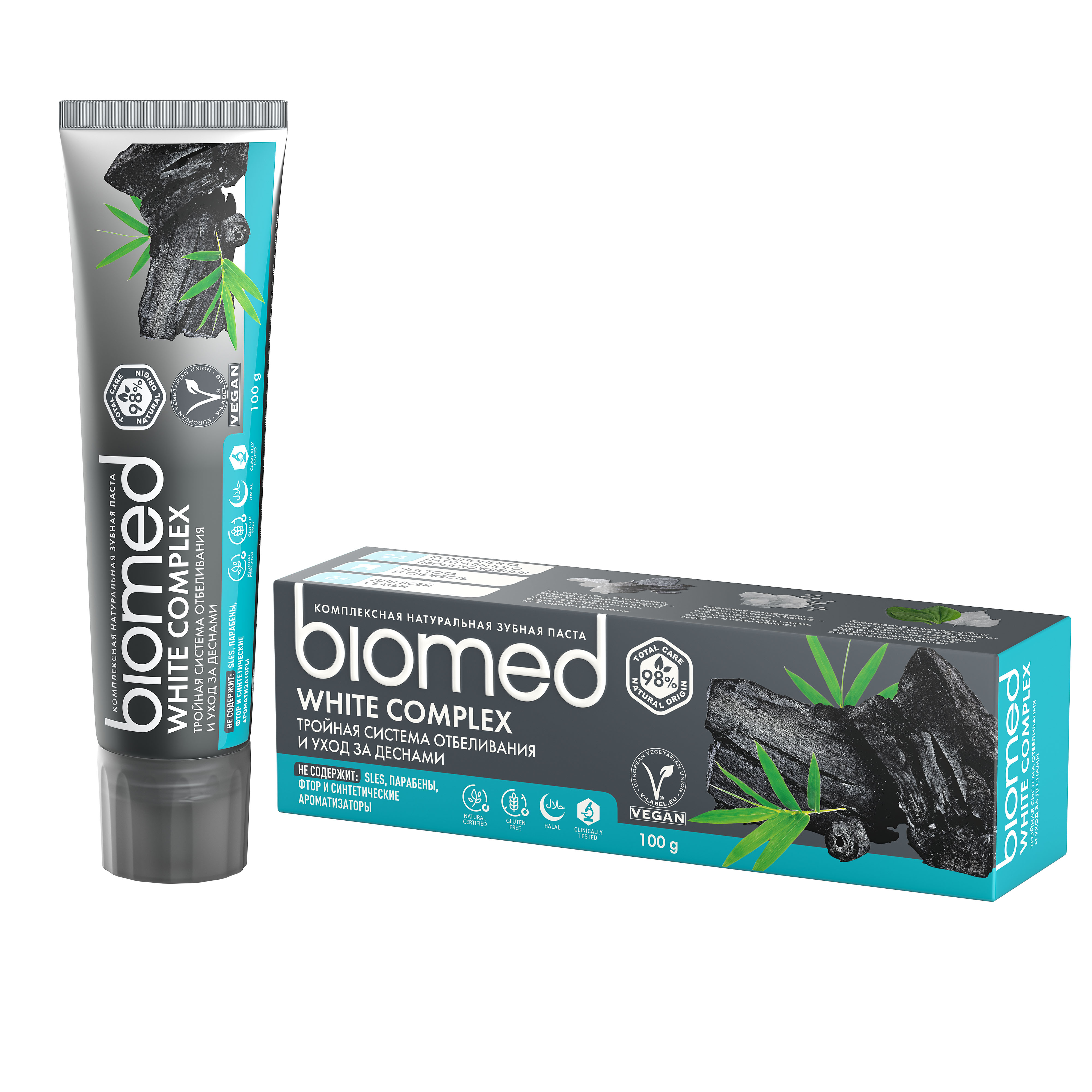 Зубная паста BIOMED без фтора - фото 5