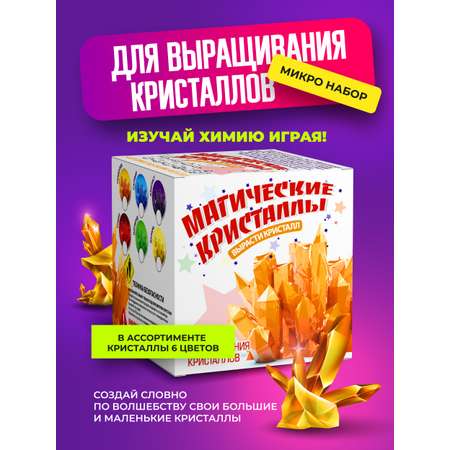 Набор для опытов ВИСМА Магические кристаллы