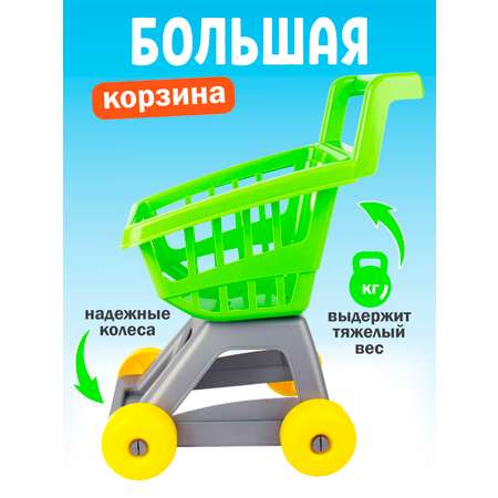 Игровой набор СТРОМ тележки и корзинки