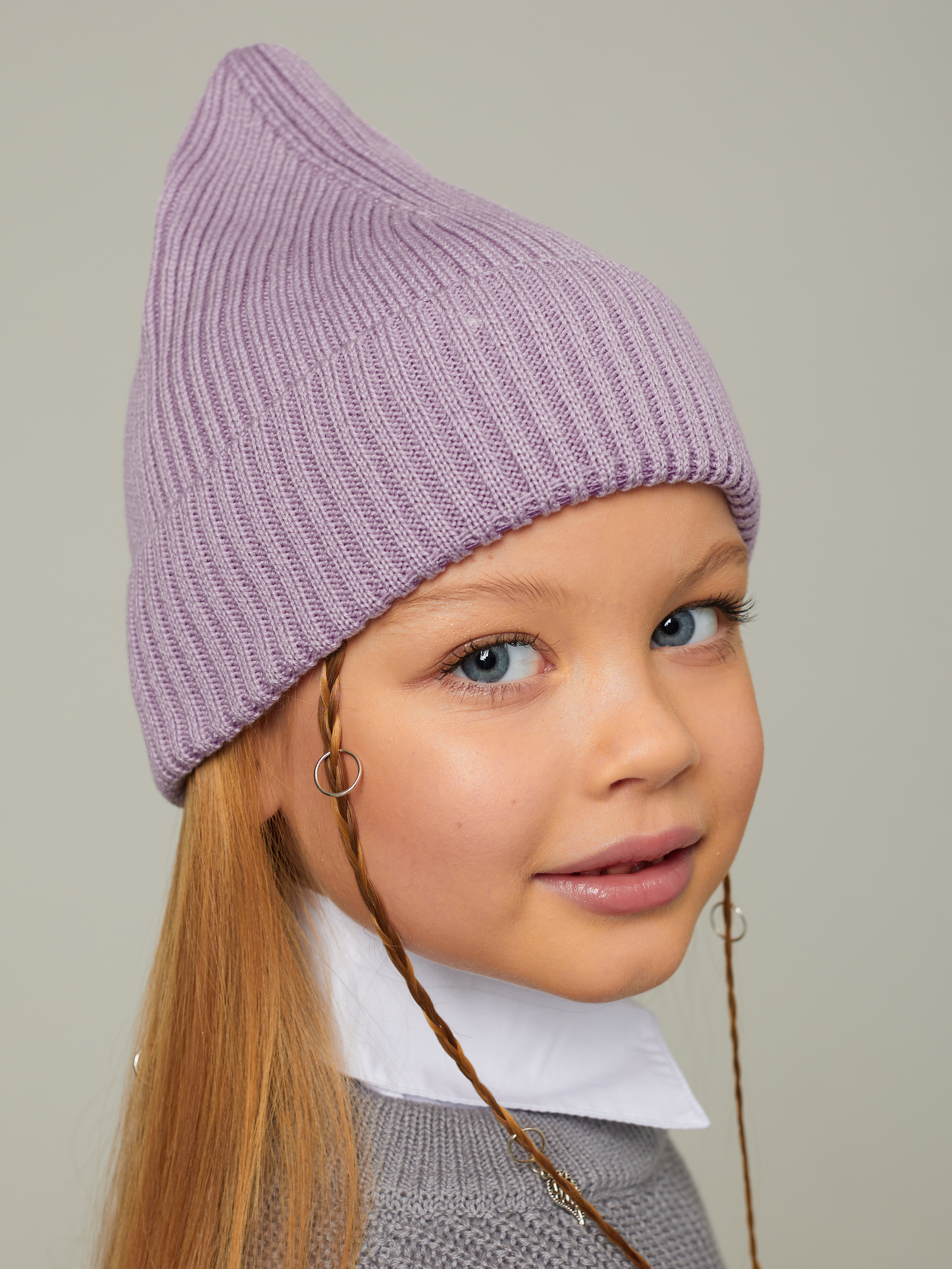 Шапка Nella Vitta Mark клеверная дымка - фото 1