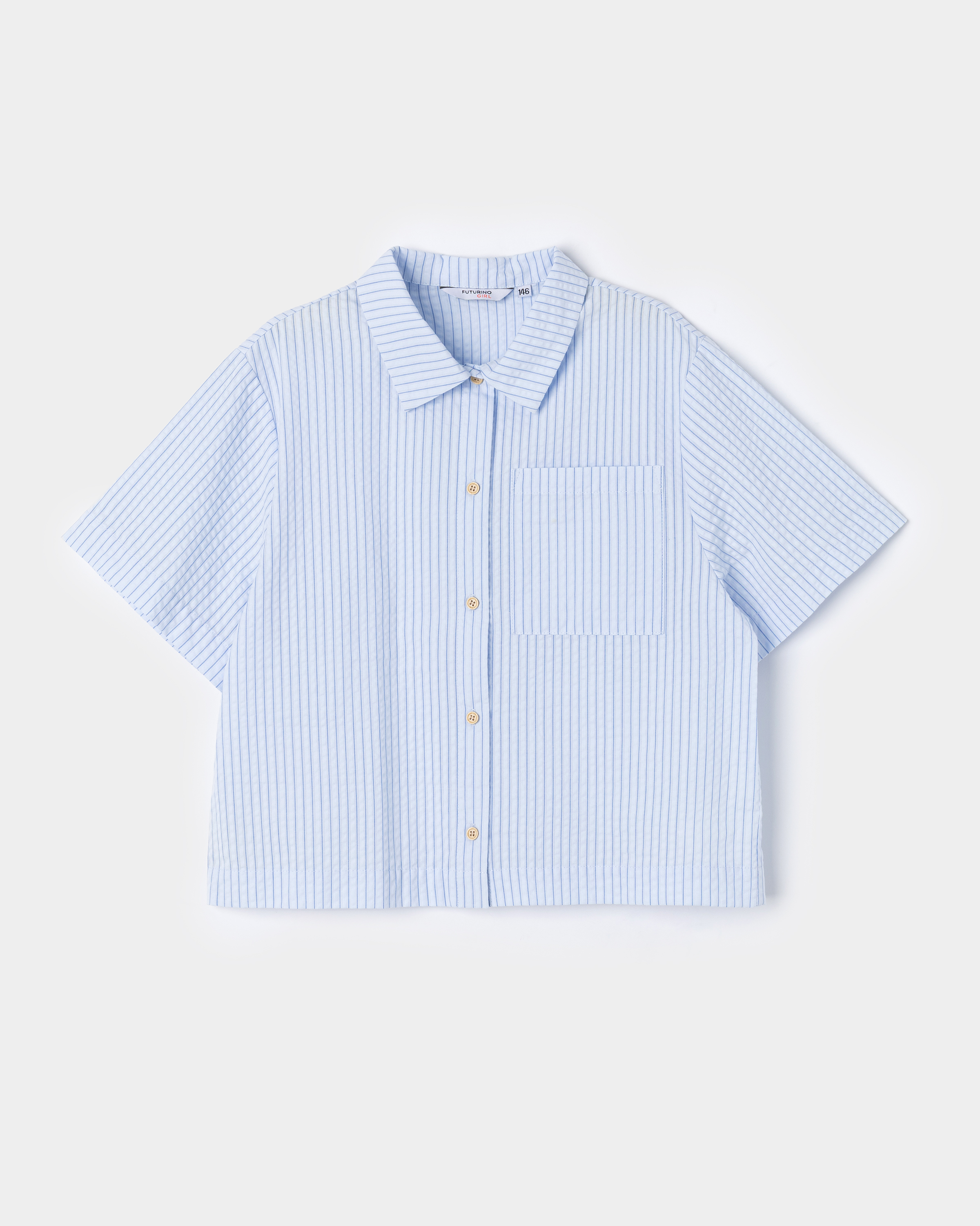 Рубашка Futurino S26FU3-FR486tg-55 - фото 2