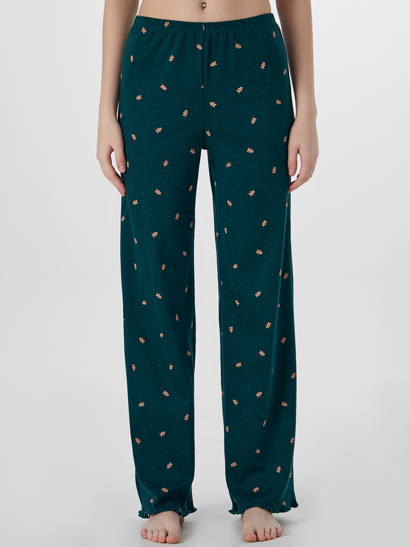 Пижама Mark Formelle (Марк Формэль) 592624/печеньки на т.зеленом - фото 9