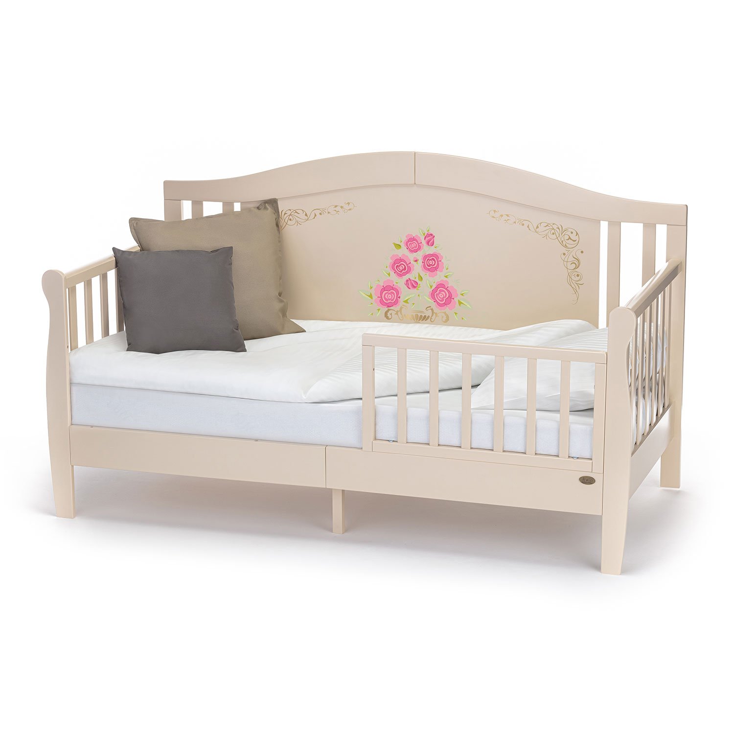 Кровать подростковая Nuovita Stanzione Verona Div Rose (слоновая кость) - фото 4