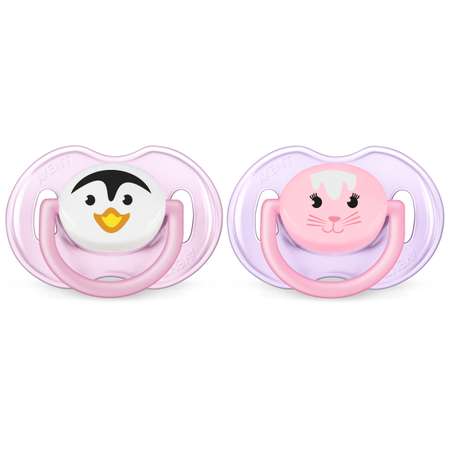 Пустышка Philips Avent ортодонтическая от 0 мес. 2 шт.