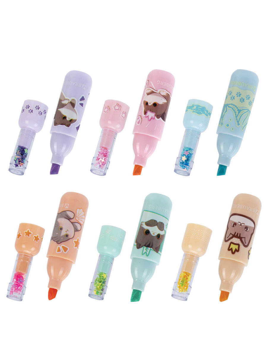 Текстовыделители Brauberg 6 шт. - фото 5