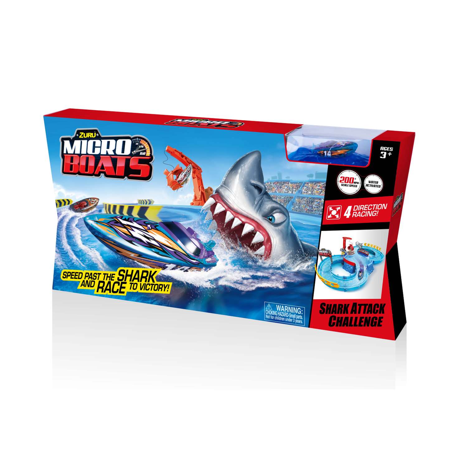 Трек ZURU MICRO BOATS Shark Attack 25263 - фото 8