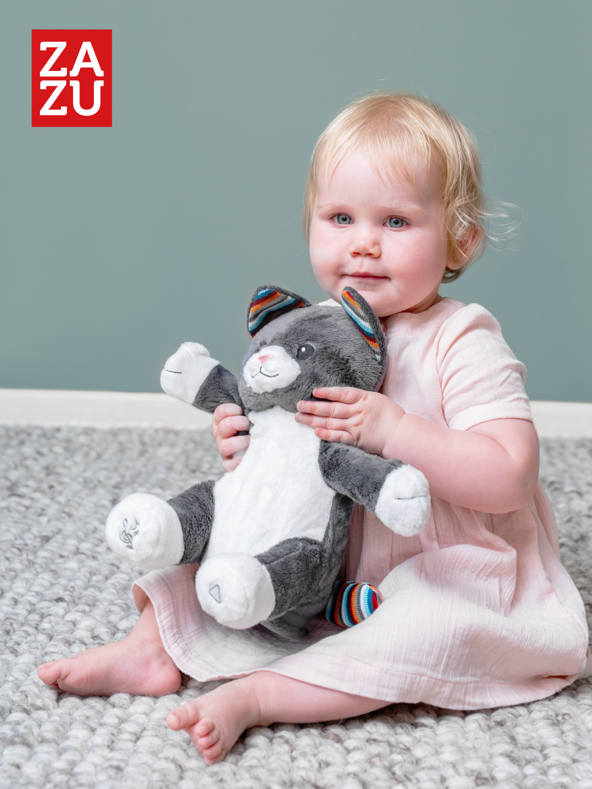 Мягкая игрушка ZAZU котик Chloe - фото 6