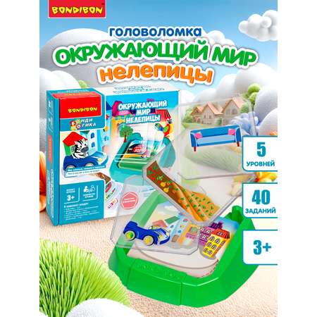 Настольная игра Bondibon логическая НЕЛЕПИЦЫ