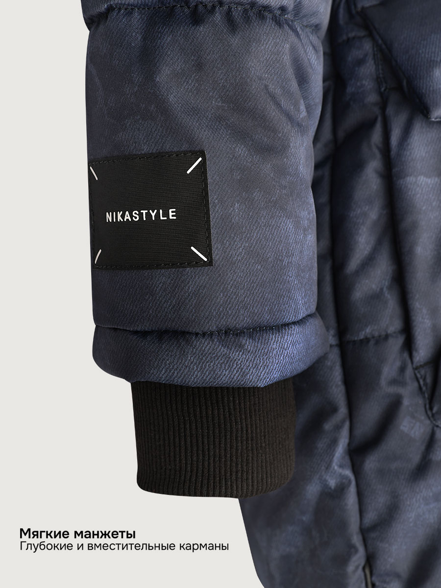 Пальто NIKASTYLE 6з7625 черный - фото 8