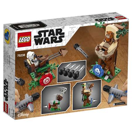 Конструктор LEGO Star Wars Нападение на планету Эндор блочный