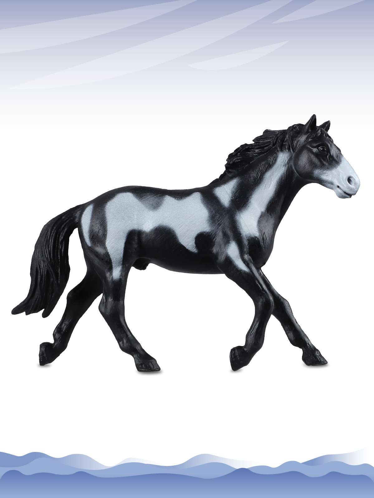 Игровой набор DARWIN Животные Лошади 6шт - фото 12