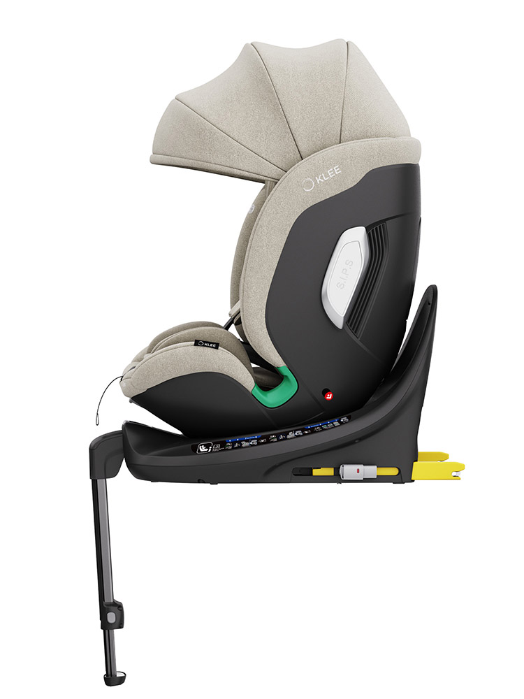 Автокресло KLEE Nova 360 i-Size Isofix 0+/1/2/3 (0-36 кг) бежевый - фото 9