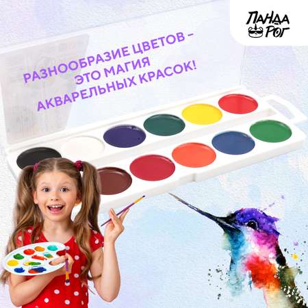 Краски акварель ПАНДАРОГ 12 цв.