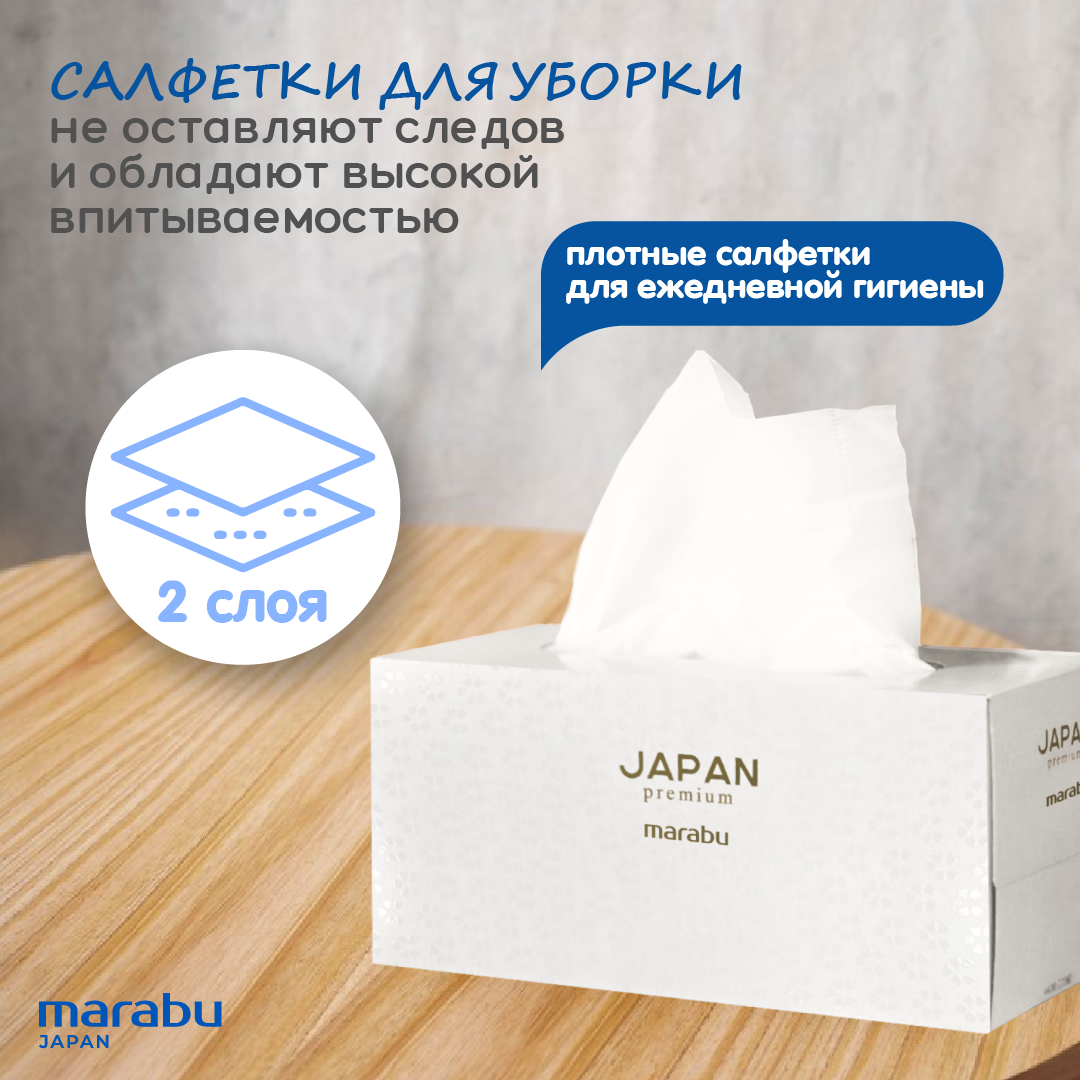 Бумажные салфетки MARABU Premium 3 упак. 220 шт. - фото 4