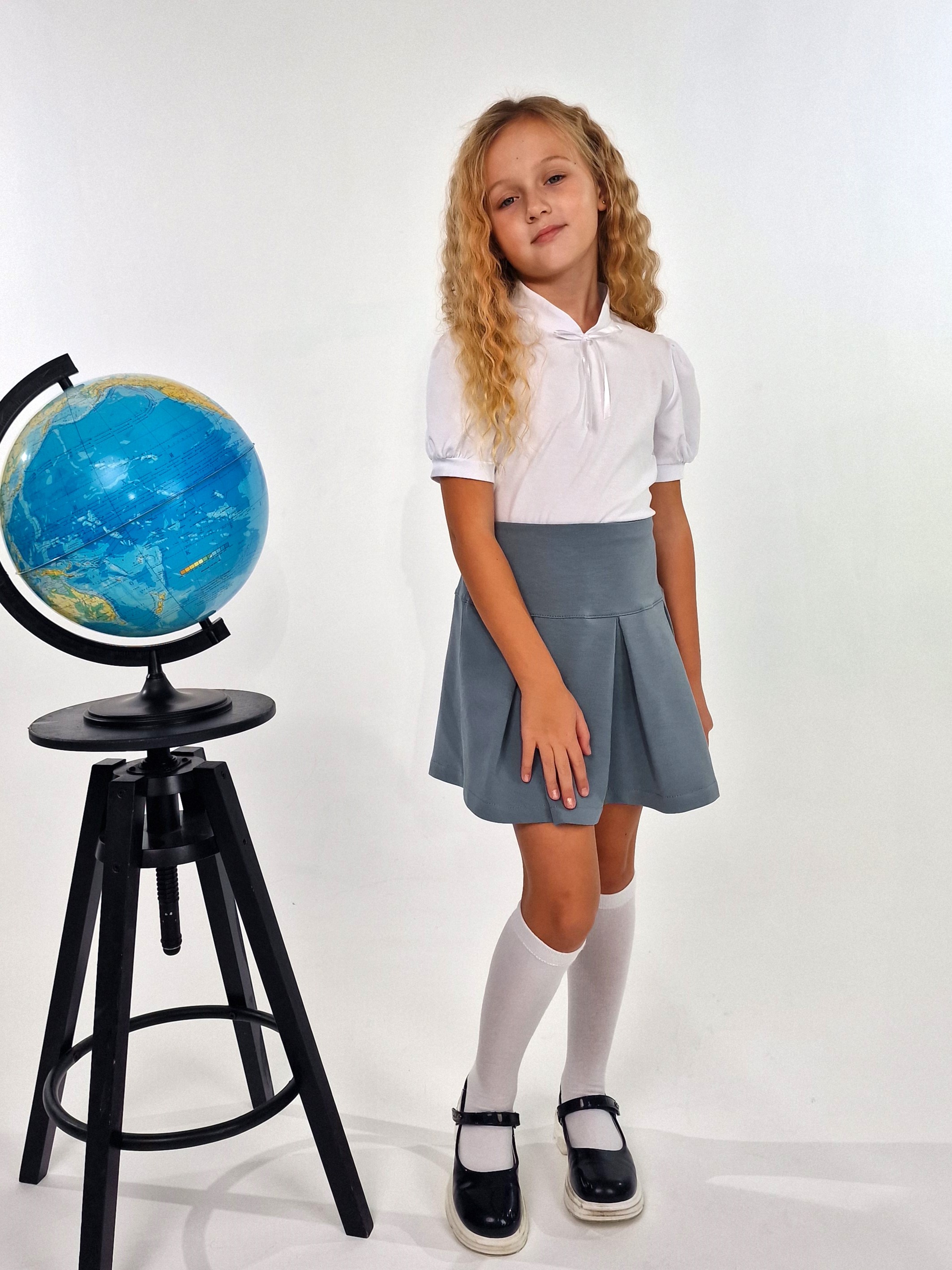 Блузка Luneva Шк 05-1. - фото 3