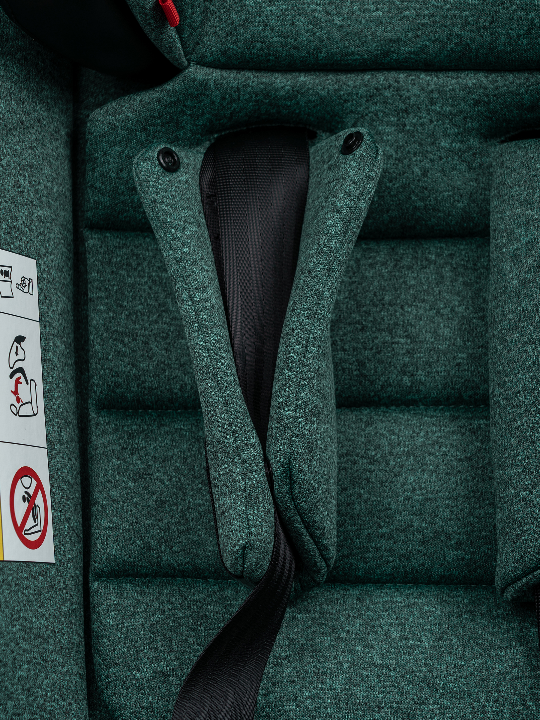 Автокресло Indigo Aero, зеленый Isofix 0+/1/2/3 (0-36 кг) - фото 16