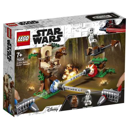 Конструктор LEGO Star Wars Нападение на планету Эндор блочный